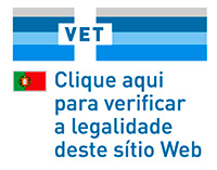 Selo VET para verificar a legalidade da venda online de produtos veterinários na Farmácia Correia Rosa.