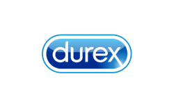 Logotipo Durex em produtos disponíveis na Farmácia Correia Rosa.